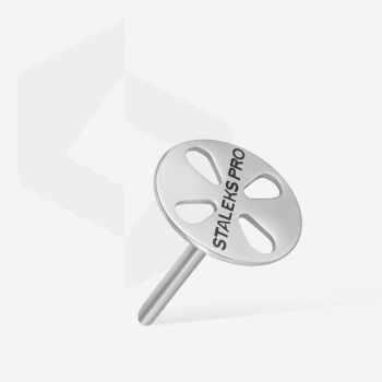 Pediküre-Scheibe PODODISC STALEKS PRO L (25mm) + Set Der Einwegfeile 180 (5 Stück)