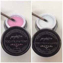 Glanzgel: Top Milky Rose