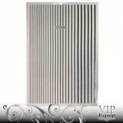 Metall Streifen Silber